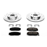 Power Stop 01-05 Hyundai Santa Fe Front Z23 Evolution Sport Brake Kit - K5251