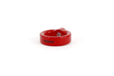 PERRIN Tow Hook Upgrade Kit - Red (For PERRIN License Plate Relocates Only) - ASM-BDY-200RD