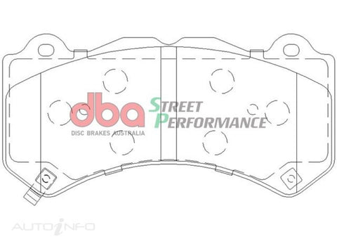 DBA 07-22 Nissan GT-R R35 Front Street Performance Brake Pad Kit - DB2375SP