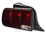 Raxiom 05-09 Ford Mustang Tail Lights- Black Housing (Smoked Lens) - 49066