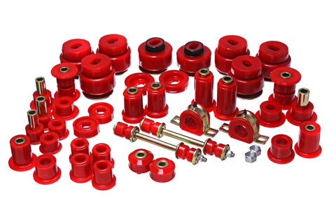 Energy Suspension 07-10 Chevy/GMC Hyper-Flex Master Bushing Set - Red - 3.18133R