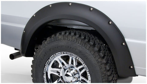 Bushwacker 93-11 Ford Ranger Styleside Pocket Style Flares 4pc 72.0/84.0in Bed - Black - 21915-02