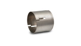 Vibrant 2.50in OD Gr 1 Titanium Slip Fit Sleeve - 13234