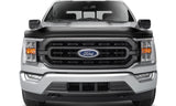 AVS 21-22 Ford F-150 (Excl. Tremor/Raptor) Medium Profile Hood Shield - Smoke - 23621