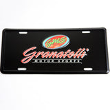 Granatelli Granatelli Motor Sports Aluminum License Plate - Black Face & Full Color Logo - 100006