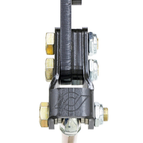 RockJock Antirock Double Shear End Link Bracket Kit Arm Length Ext. 1.5in up to 1.25in Link Offset - RJ-201000-101