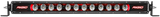 Rigid Industries 50in Radiance Plus SR-Series Single Row LED Light Bar with 8 Backlight Options - 250603