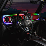 ORACLE Lighting Jeep Wrangler JL / Gladiator JT ColorSHIFT Fiber Optic LED Interior Kit - 4236-333