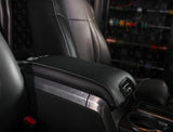 PRP 10-14 Ford Raptor  Center Console Cover- Black with Silver Stitch - B107-06