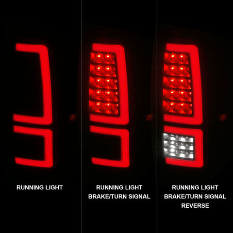 ANZO 2014-2021 Toyota Tundra LED Taillights Black Housing/Smoke Lens - 311437