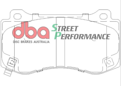 DBA 06-07 Dodge Magnum SRT8 / 06-09 Challenger SRT8 SP500 Front Brake Pads - DB2259SP