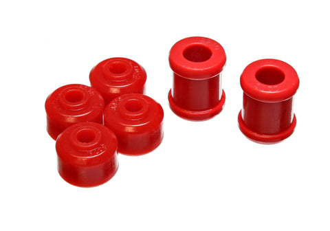 Energy Suspension 88-98 GM Silverado 1/2 Ton C-10/C1500 P/U 2WD Red Front Shock Bushing Set - 9.8137R