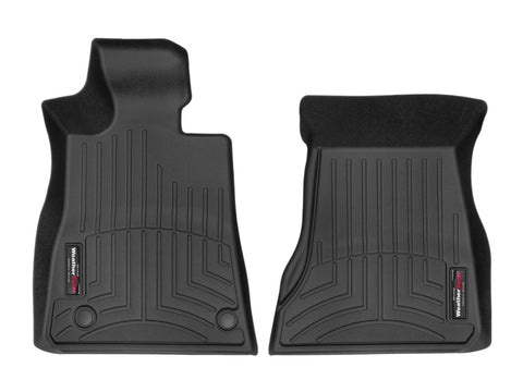 WeatherTech 2016+ Mercedes-Benz AMG GTS C190 Front FloorLiner - Black - 448361