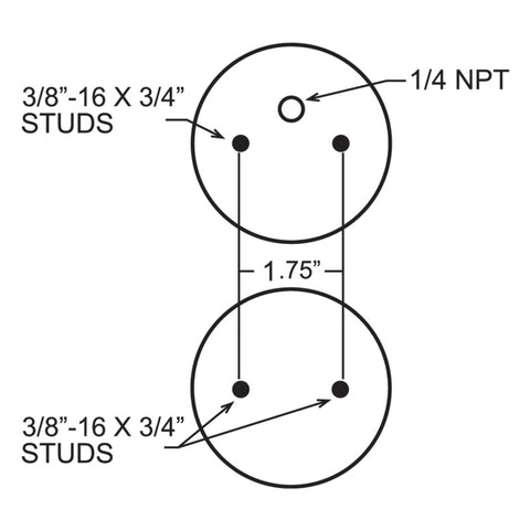 Firestone Ride-Rite Replacement Air Helper Spring (For PN 6781 / 6782 / 6783 / 6784) (W217606788) - 6788