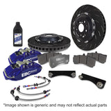EBC Racing 00-06 BMW M3 (E46) Blue Apollo-6 Calipers 355mm Rotors Front Big Brake Kit - BBK045BLU-1