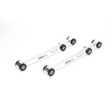 BLOX Racing V2 Billet Rear Lower Control Arms Poly Bushings 96-00 Honda Civic - Raw - BXSS-21204-RAW-V2