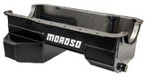 Moroso Ford 351W (w/Rear Sump & Billet End Seals) Road Race Baffled Wet Sump 7qt 7.5in Steel Oil Pan - 20534