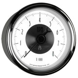 Autometer Prestige Pearl Series - Tachometer 3 3/8in 8K RPM In-Dash - 2098