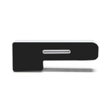ORACLE Lighting Universal Illuminated LED Letter Badges - Matte Blk Surface Finish - P - 3141-P-005