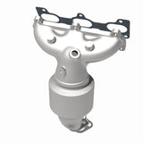 MagnaFlow DF Cat. Conv05-06 Hyundai Santa Fe/05-09 Tucson / 05-08 Kia Sportage D/S Manifold - 50675