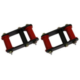 Rugged Ridge HD Front Leaf Spring Shackles 1-In Lift 87-95 Jeep Wrangler YJ - 18265.16