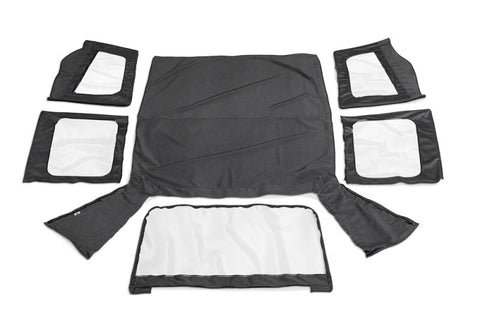 Rampage 1988-1995 Jeep Wrangler(YJ) OEM Replacement Top - Black Denim - 99615