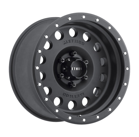 Method MR307 Hole 17x8.5 0mm Offset 6x135 94mm CB Matte Black Wheel - MR30778516500