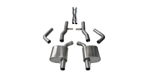 Corsa 2017-2020 Dodge Charger/Chrysler 300 5.7L V8 Xtreme Cat-Back Dual Rear Exit w/o Tips - 21018