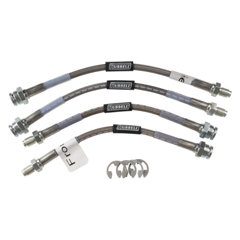 Russell Performance 91-99 Mitsubishi 3000 GT 2WD Brake Line Kit - 686000