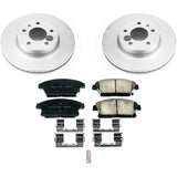 Power Stop 13-18 Cadillac ATS Front Z17 Evolution Geomet Coated Brake Kit - CRK6386