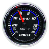 Autometer Cobalt 52mm 20psi mechanical Boost Gauge - 6107