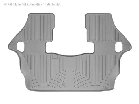 WeatherTech 04+ Nissan Armada Rear FloorLiner - Grey - 460193