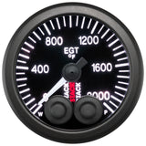 Autometer Stack 52mm 0-2000 Deg F Pro-Control Exhaust Gas Temp Gauge - Black - ST3514