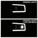 Spyder Ford F-250 99-04/Excursion 00-04 1 Piece LED Headlights - Black PRO-YD-FF25099V2PL-BK - 5088062
