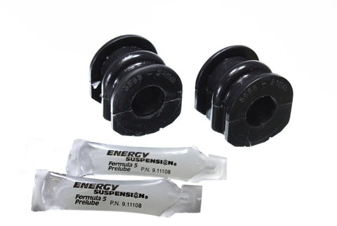 Energy Suspension 03-07 Infiniti G-35 Coupe RWD / 02-09 350Z Black 21mm Rear Sway Bar Frame Bushings - 7.5127G