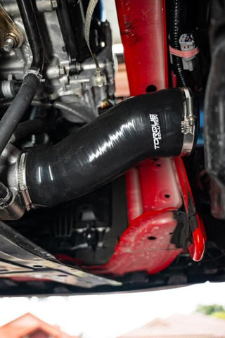 Torque Solution 2022+ Subaru WRX Titanium Intake Pipe Kit (Burnt Blue) - TS-SU-813BU