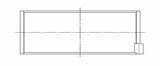 ACL Ford 4 BD Series 1099-1700cc Standard Size High Performance Rod Bearing Set - 4B1060H-STD