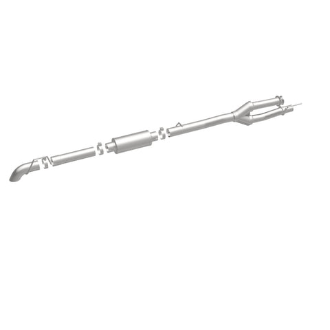 MagnaFlow 11-16 Ford F-250 6.2L 3.5in Single P/S Off Road Pro Series Performance C/B Exhaust - 17200