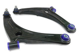 SuperPro 2008 Mitsubishi Lancer GTS Front Lower Control Arm Set w/ Bushings - TRC1022