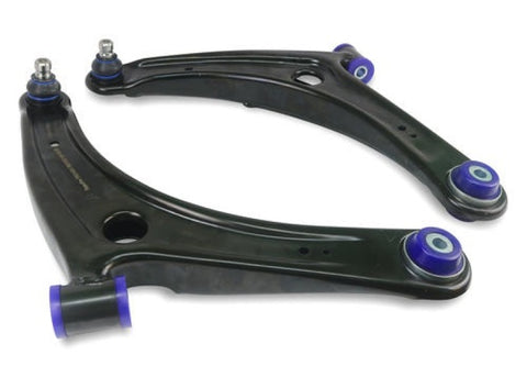 SuperPro 2008 Mitsubishi Lancer GTS Front Lower Control Arm Set w/ Bushings - TRC1022