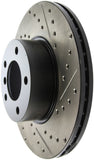 StopTech 9/07-09 BMW 328 Slotted & Drilled Left Front Rotor - 127.34108L
