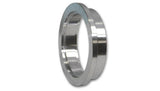 Vibrant External Wastegate Inlet Flange (V-Band Style) Tial MV-S T304 SS - 1424