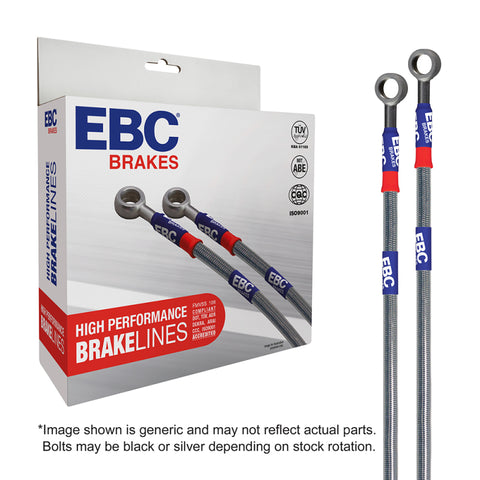 EBC 99-06 Audi TT 1.8T Stainless Steel Brake Line Kit - BLA7539-4L