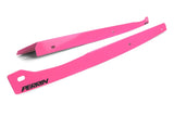 PERRIN 08-14 Subaru WRX/STI Fender Shroud Set - Hyper Pink - PSP-ENG-549HP