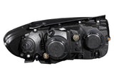 ANZO 2007-2007 Hyundai Santa Fe Projector Headlights w/ LED Black - 111237
