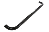 Dee Zee 14-19 Chevrolet Silverado Tubes - 3In Round Black Steel CrewCab - DZ372531