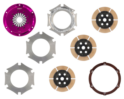 Exedy Universal Builder Series Triple Metallic Clutch Does NOT Incl FW Req. Custom Clutch Actuation - MMR300