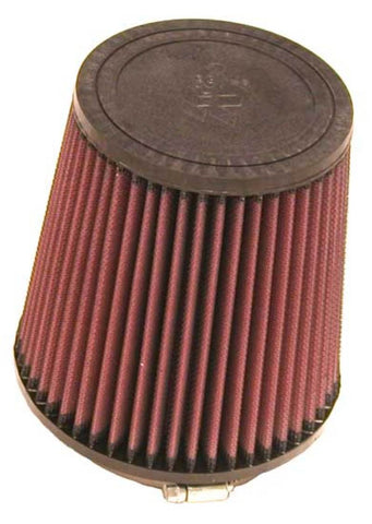 K&N Filter Universal Rubber Filter Round Tapered 4.5in  Flange 5.875in Base 4.5 inch Top 6in  Height - RU-4740