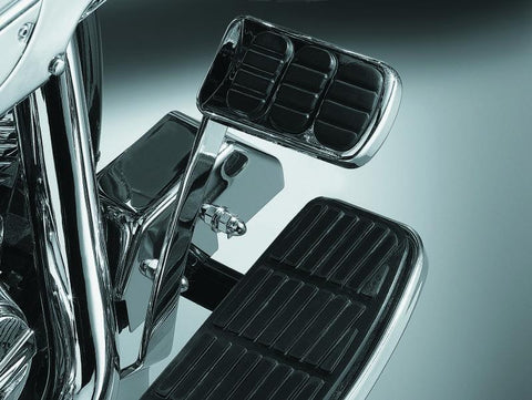 Kuryakyn Extended Brake Pedal 97-07 Touring 87-17 FL Softails Chrome - 9061
