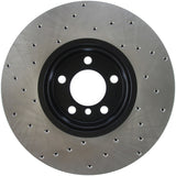 StopTech 12-15 BMW 335i Drilled Left Front Rotor - 128.34140L